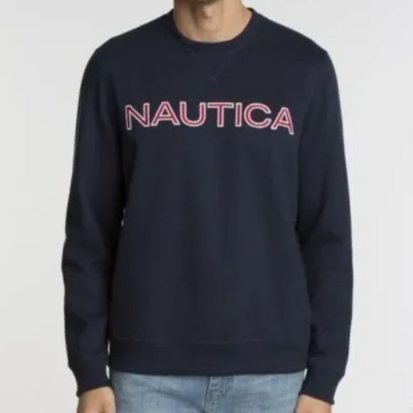Nautica Longsleeved Crewneck Sweatshirt sizes Medium - Picture 1 of 6